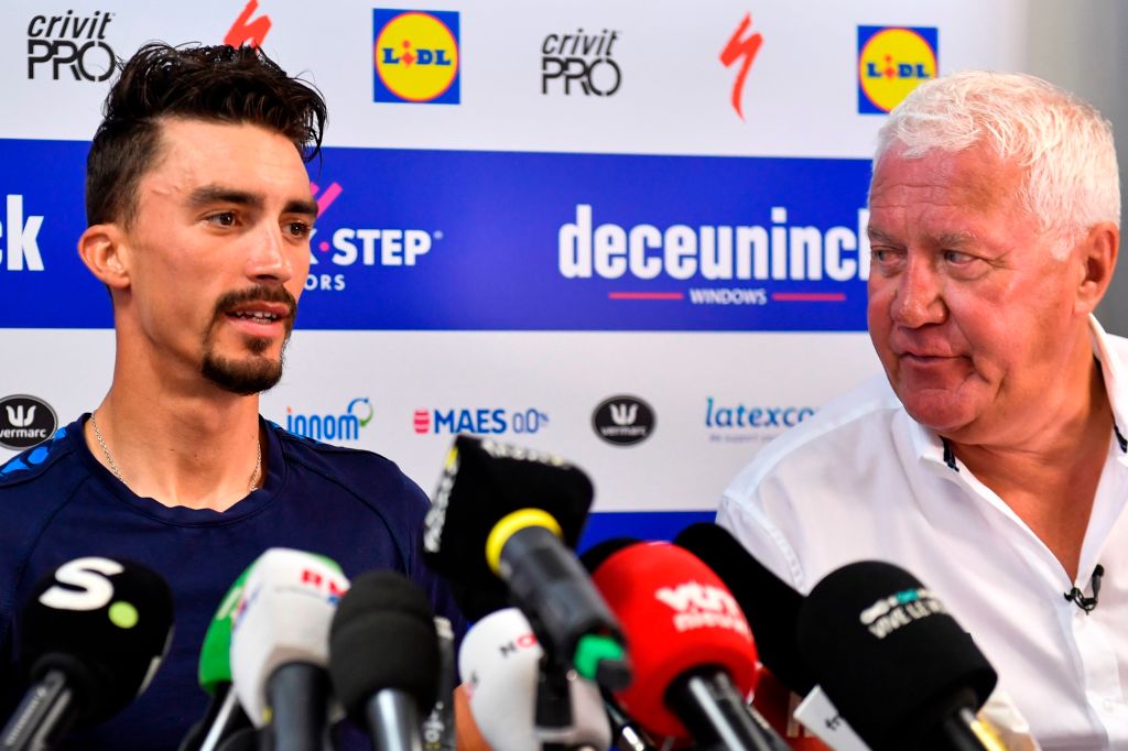 Alaphilippe dit que les commentaires de Lefevere ne l'affecteront pas alors que le patron de QuickStep double
