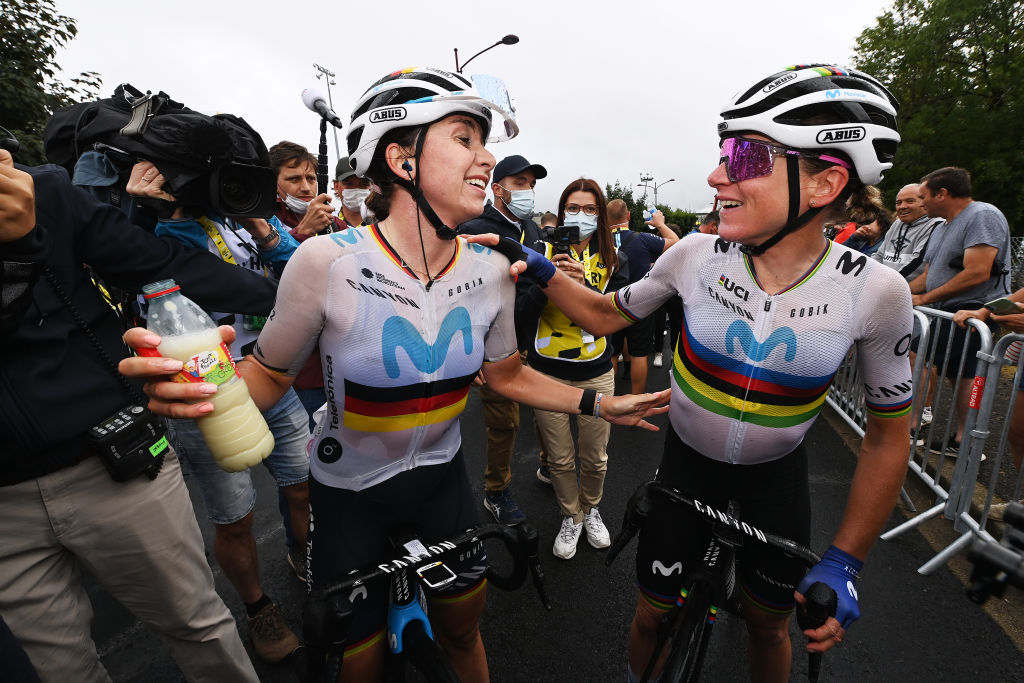 Van Vleuten fait l'éloge de Lippert après sa victoire décisive au Tour de France Femmes