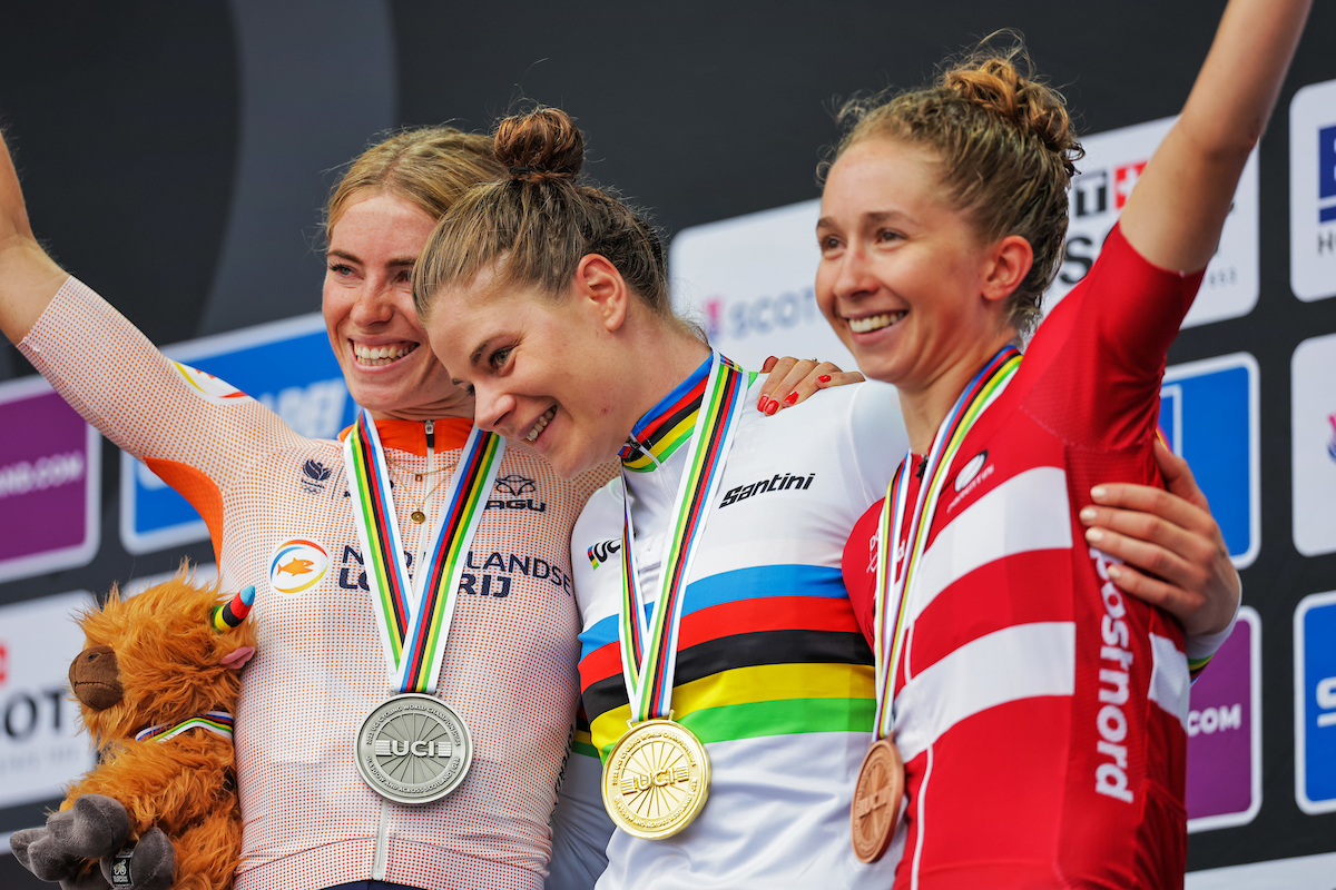 Les médaillées des Championnats du monde féminins parlent du stress mental dans le cyclisme