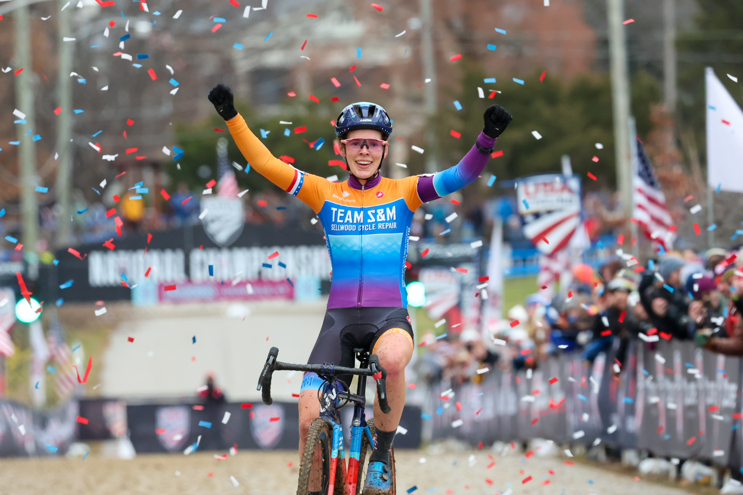 Clara Honsinger remporte le quatrième titre élite américain de cyclocross