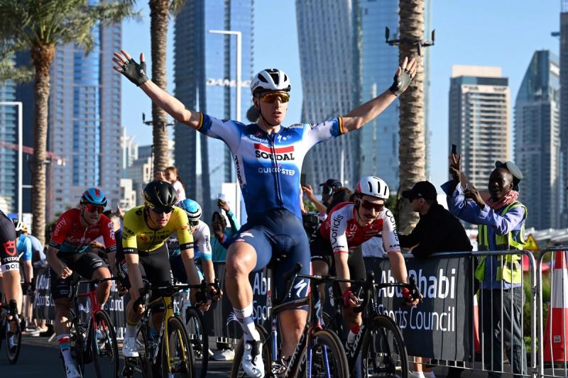 Tim Merlier et Van Lerberghe continuent de prospérer sur l'UAE Tour