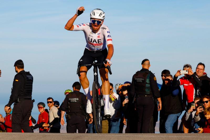 Volta Valenciana : Brandon McNulty remporte l'arrivée au sommet de l'étape 4 raccourcie