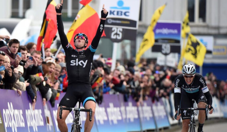 Het Nieuwsblad et le portrait de Ian Stannard